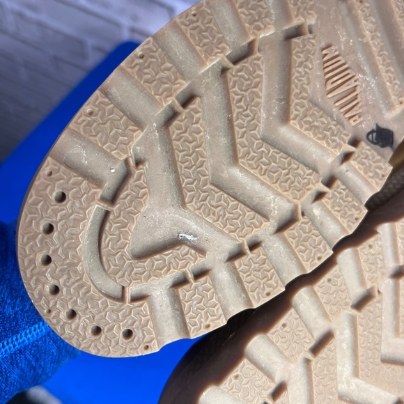 Like New |•PALLADIUM•| Tan Canvas Convertible Combat Ankle Boots Size 9 - Picture 10 of 10